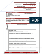 Formato Perfil de Puestos Auxiliar de Mantenimiento