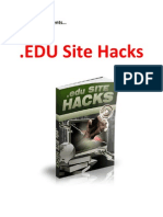 EDU Site Hacks