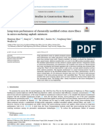 Chemically Modified Cotton Straw Fibers