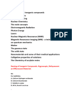 Questions For G-Chemistry