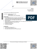 Igcse Accounting Paper 1 + Marking Scheme February March 2022