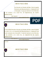 Invitacion Ceremonia