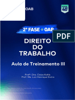 Aula de Treinamento III