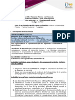 Guía de Actividades y Rúbrica de Evaluación - Unidad 2 - Fase 3 - Componente Práctico - Práctica Educativa y Pedagógica