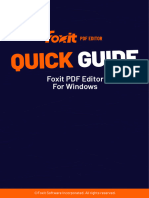 Foxit PDF Editor Quick Guide 2024.3