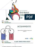 Pré Natal Odontológico 2024 - Slides Módulo 3