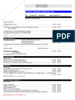 Questionnaire Parents 4 Ans