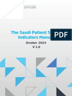 The Saudi Patient Safety Indicators Manual-1