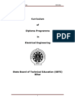 Sbte Syllabus - 20 - 3rd Semester - ELECTRICAL ENGINEERING - From Admission Session 2024