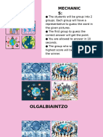 Remote Work Scenes Business Presentation in Pink Blue and Green Illustrative Thin Lined Style 1