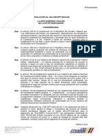 RESOLUCIÓN No. ADJ-SIE-EPP-2024-264 La Jefe Compras Locales de La Ep Petroecuador Considerando: Que