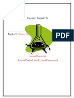 Chemistry Project File