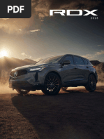 Acura - US RDX - Factsheet - 2023