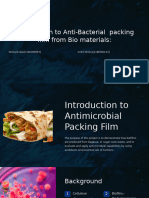 Introduction To Antimicrobial Packing Film From Bio Materials