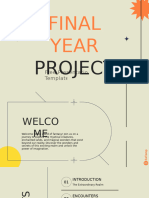 Final Year Project PPT Template by EaTemp