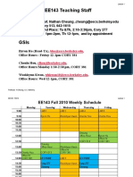 EE143 Teaching Staff: Instructor