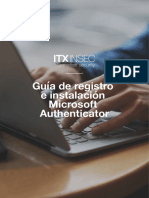 Guía de Registro e Instalación - MS Authenticator - v3