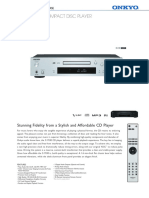 ONKYO C 7030 Datasheet EN