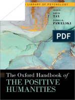 (Oxford Library of Psychology) Louis Tay (Editor), James O. Pawelski (Editor) - The Oxford Handbook of The Positive Humanities-Oxford University Press (2022)