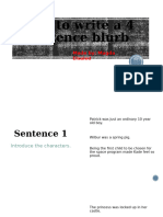 Howtowritea4sentenceblurb 1