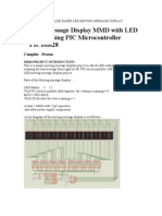 Pic Micro Controller Based Led Moving Message Display