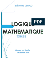 Logique Math Tome 2