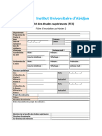 Fiche D'inscription Des Master 2