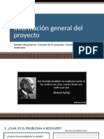 Información General Del Proyecto