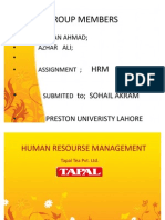 Tapal HRM Project