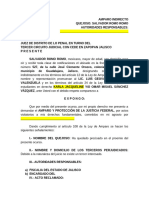 AMPARO INDIRECTO VS GRUA Y CORRALON (Autoguardado)