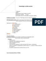 SEMIOLOGIA CV Fmed