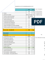 Planilha - NR 35 - Calculo de Linha de Vida