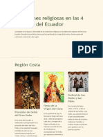 Festividades Religiosas Del Ecuador