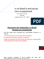 Migrações No Brasil e Estruturas Etária e Ocupacional - Geografia - Colégio Ibituruna - ToP - PISM II