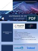 Soutenance de Stage