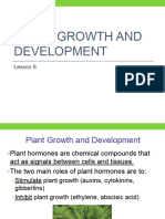 Lesson 6 - Plant Growth and Development