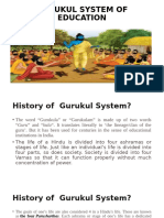 Gurukul System of Education