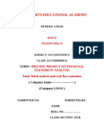 Cash Flow Statement