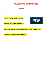 Computer Question All TCS Compilation in English