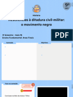 Resistências À Ditadura Civil-Militar: o Movimento Negro: História