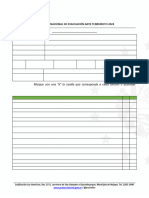 Ficha de Evaluación de SIMULACRO NACIONAL 2024 - Actualizada 10-10-24