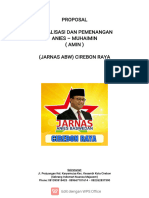 PROPOSAL JARNAS Sosialisasi Dan Pemenangan