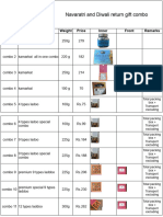 Return Gift Price List 2024.xlsx - New Combo