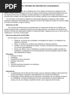 Iso 9001 Educacion Ambiental