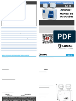 Manual de Instruções: Luminária Com Leds À Prova de Tempo