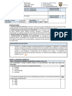 Educacion Ciudadania 1er Trim Evaluación