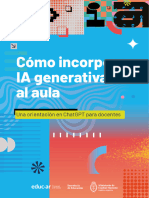 IA Generativa en El Aulta 2024 Educar