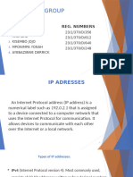 Ip Adresses