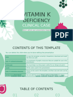 Vitamin K Deficiency Clinical Case by Slidesgo