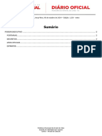 Sumário: Poder Executivo 2 Portarias 2 Decretos 2 Atos Oficiais 3 Extratos 6